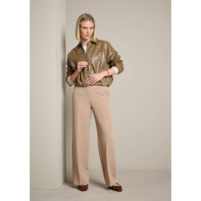 LEERLOOK JACK BOMBU TAUPE