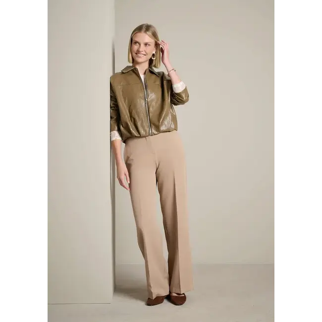 LEERLOOK JACK BOMBU TAUPE