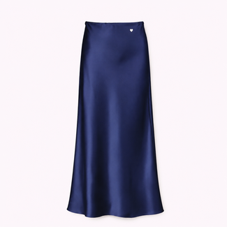ROK NEW ALESSIA SPLIT SATIN  NAVY
