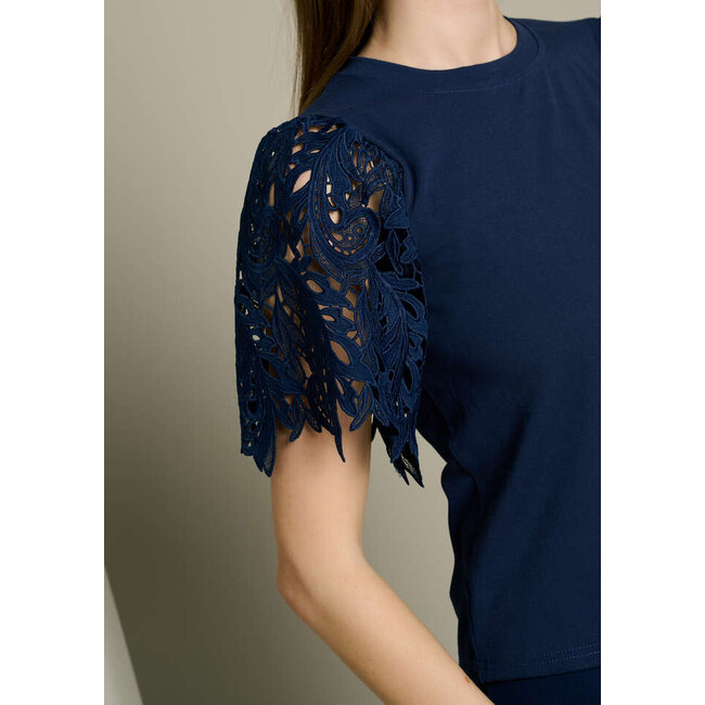 SHIRT SLEEMACR2F NAVY