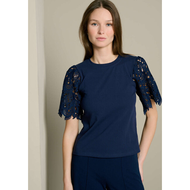 SHIRT SLEEMACR2F NAVY