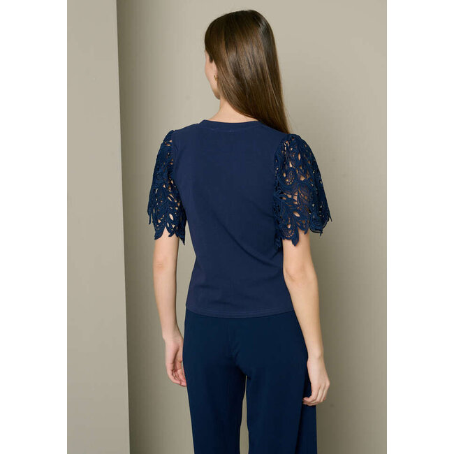 SHIRT SLEEMACR2F NAVY