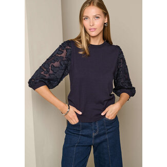 TOP SLEELACE NAVY