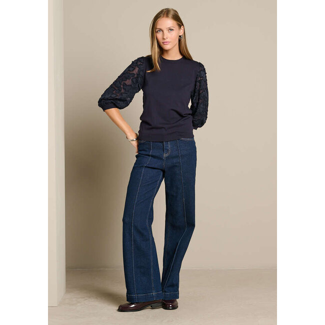 TOP SLEELACE NAVY