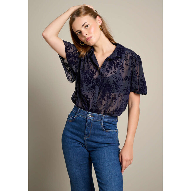 BLOUSE DEVOVEL NAVY