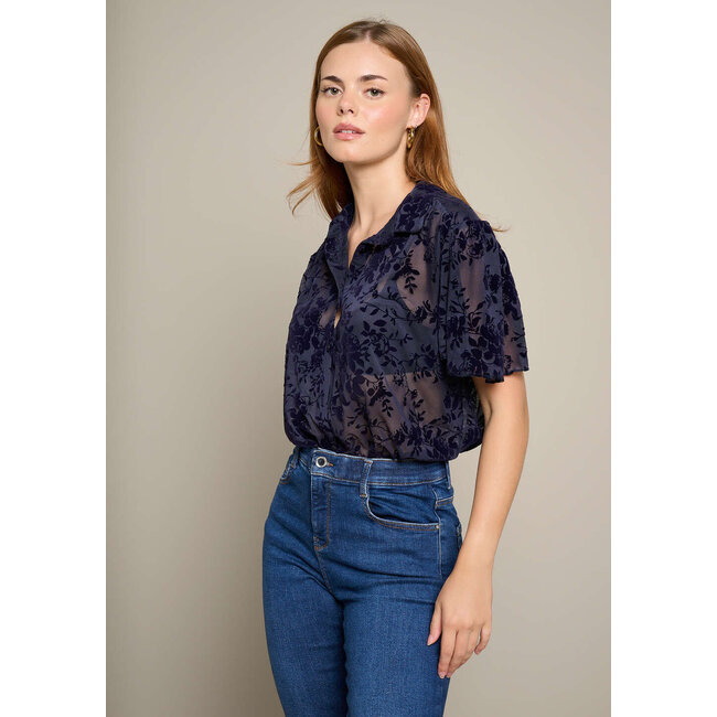 BLOUSE DEVOVEL NAVY