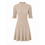 JURK RIBBEL  A-LIJN IAT83258 BEIGE