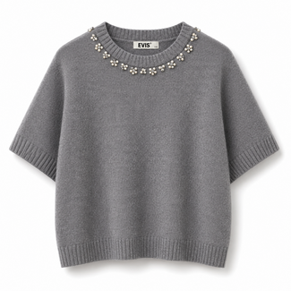 TRUI PEARLS  X5087 GREY