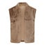 SMASHED LEMON GILET FURRY 26511 TAUPE