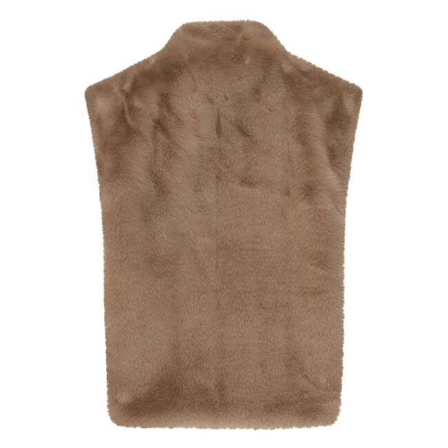 SMASHED LEMON GILET FURRY 26511 TAUPE