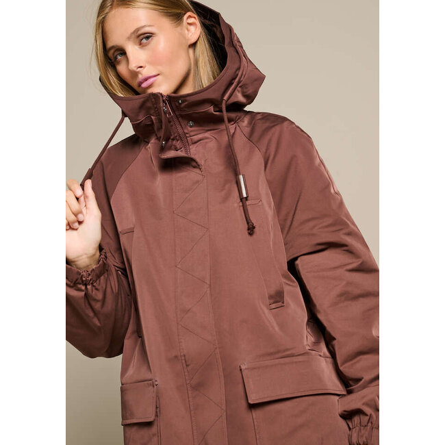 JAS DAISY PARKA CHOCOLAT