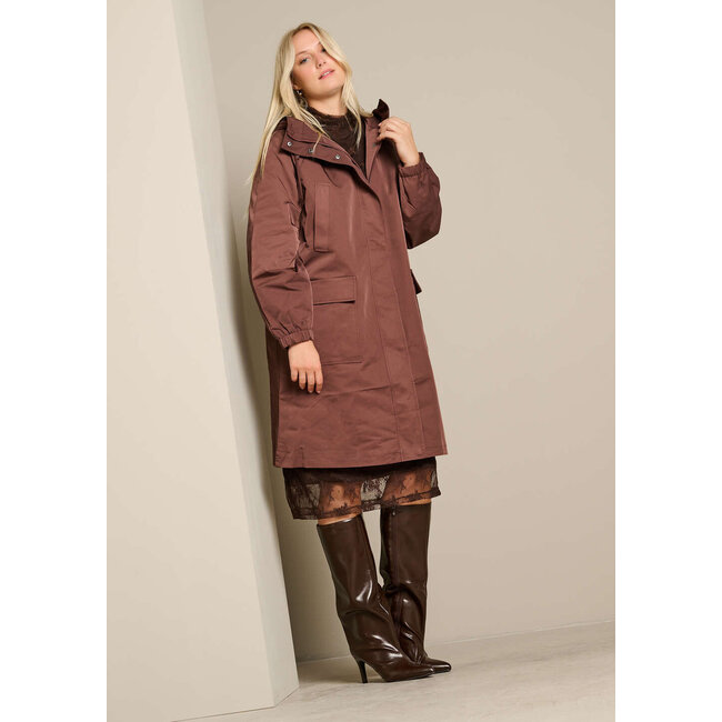 JAS DAISY PARKA CHOCOLAT