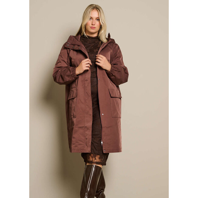 JAS DAISY PARKA CHOCOLAT