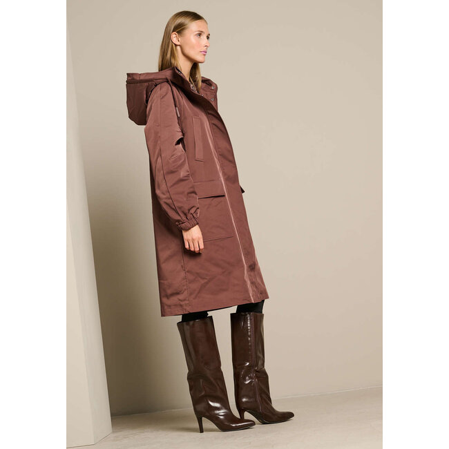 JAS DAISY PARKA CHOCOLAT