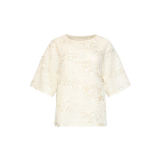 SMASHED LEMON TOP SHINE PAILLET 26324 ECRU
