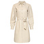 SMASHED LEMON JURK PU LEERLOOK 26567 STONE