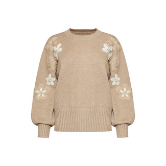 SMASHED LEMON TRUI FLOWER  26539 TAUPE-OFF WHITE