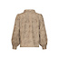 SMASHED LEMON BLOUSE BLOOM SHINE 26588 TAUPE