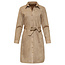 SMASHED LEMON JURK SUEDINE DOORKNOOP 26568 TAUPE