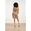 SMASHED LEMON JURK SUEDINE DOORKNOOP 26568 TAUPE