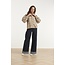 SMASHED LEMON BLOUSE BLOOM SHINE 26588 TAUPE