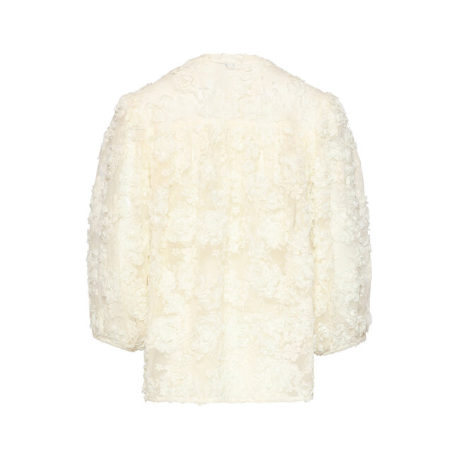 SMASHED LEMON BLOUSE 3D 26586 OFF-WHITE