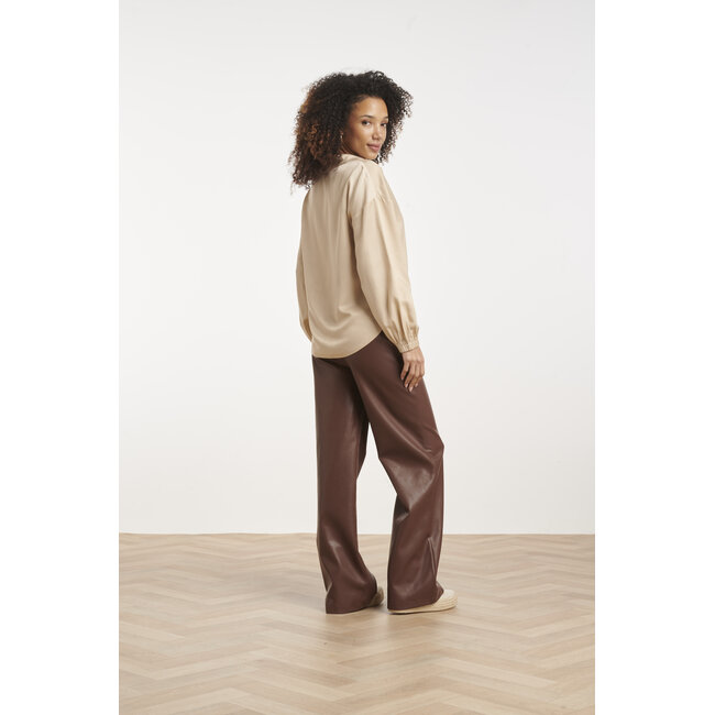 SMASHED LEMON BLOUSE 26559 SAND