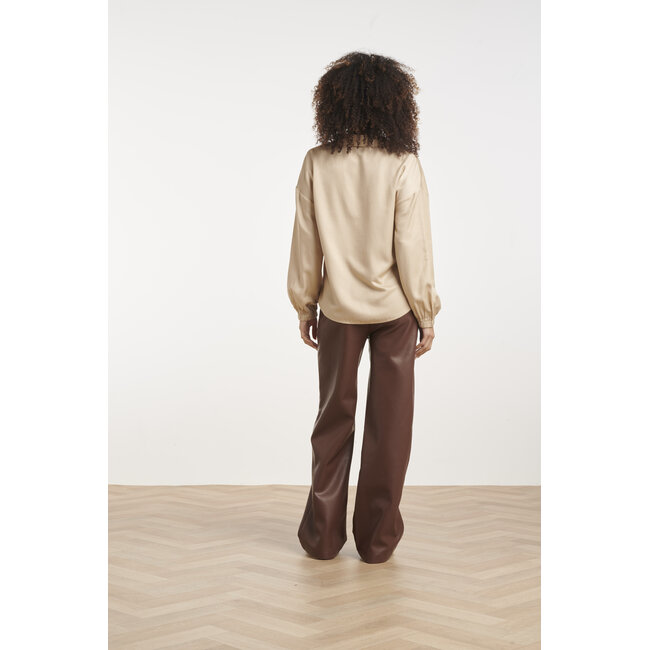 SMASHED LEMON BLOUSE 26559 SAND