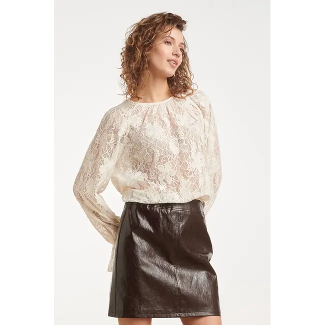 SMASHED LEMON BLOUSE 26590 OFF WHITE