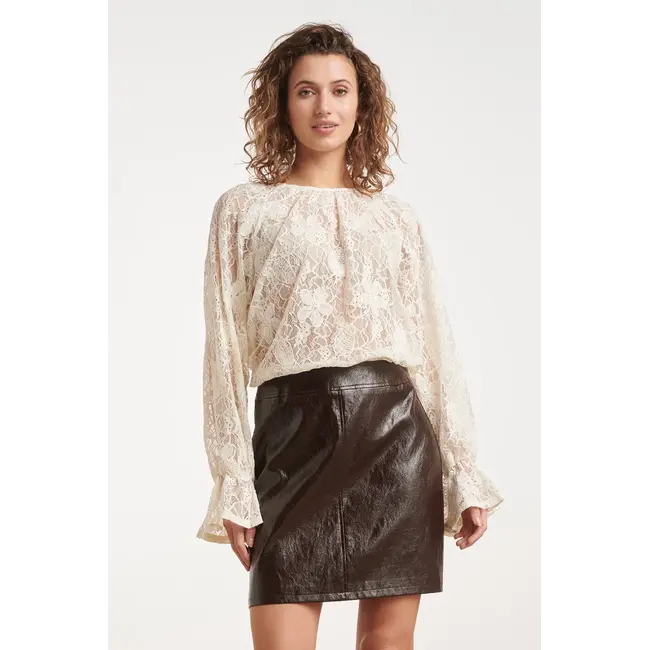 SMASHED LEMON BLOUSE 26590 OFF WHITE