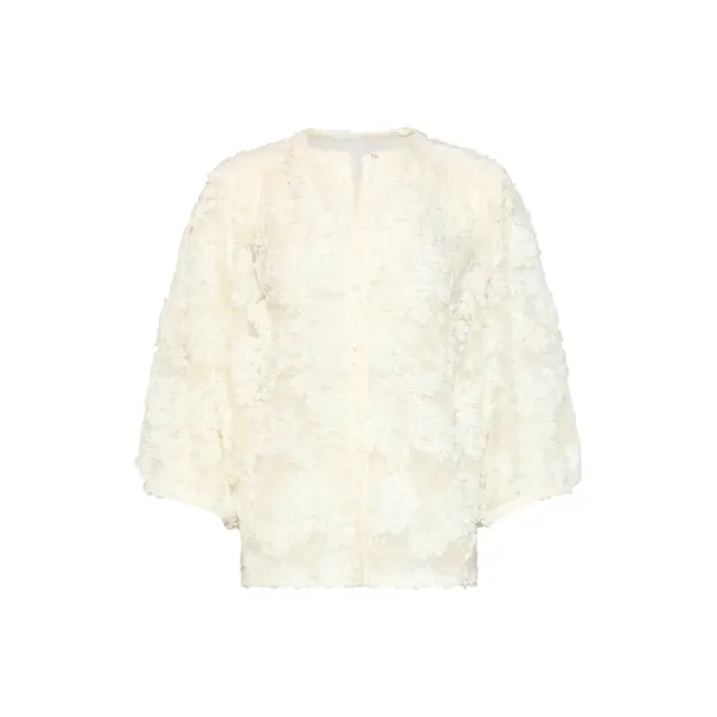 SMASHED LEMON BLOUSE 3D 26586 OFF-WHITE