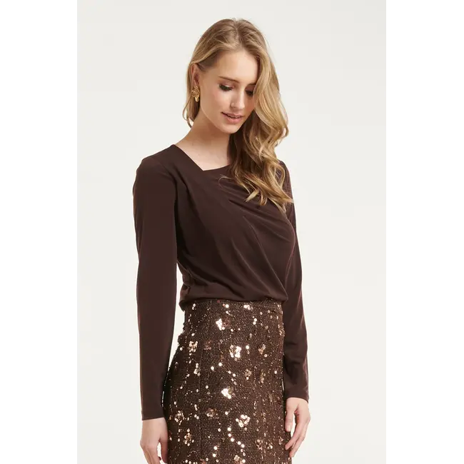 SMASHED LEMON TOP 26652 BROWN