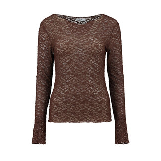 TOP LACE LORRAINE CHOCO