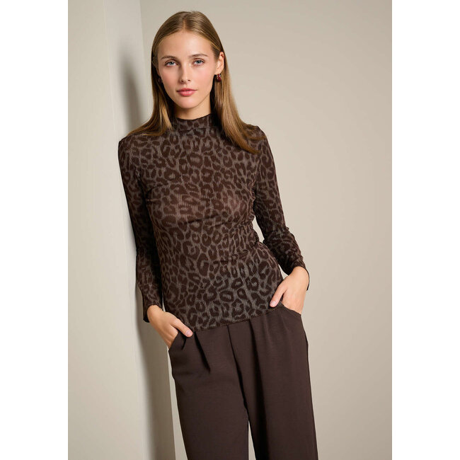 TOP MESHLEOLU LIGHT CAMEL
