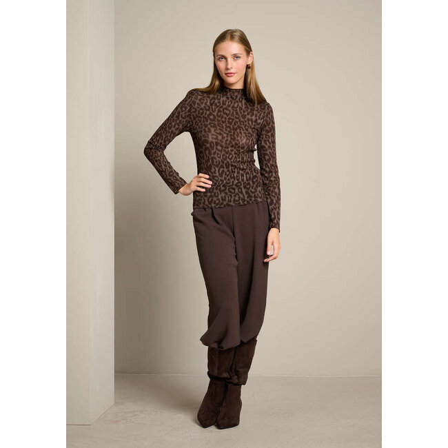 TOP MESHLEOLU LIGHT CAMEL