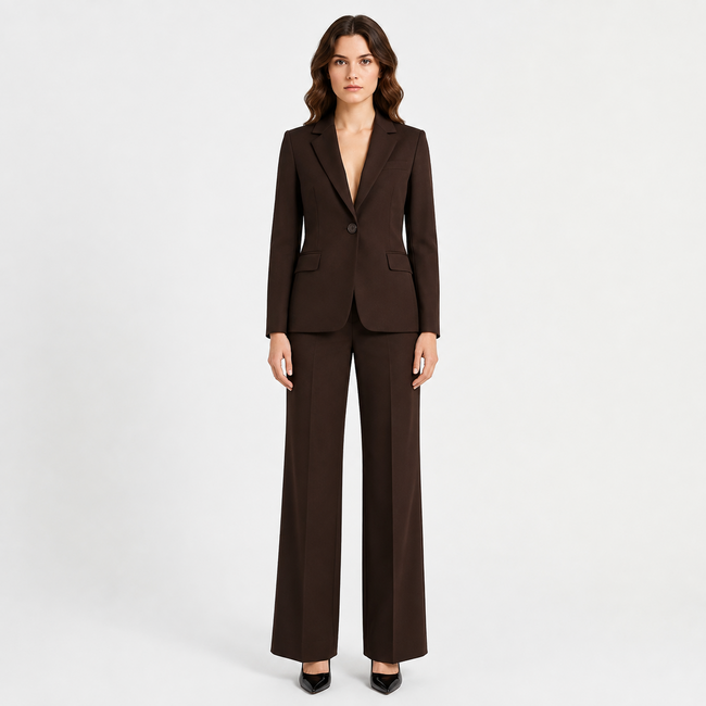 BROEK NEW BOLOGNA CHOCO