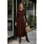 JURK KNIT / GOLD CHOCO 18567