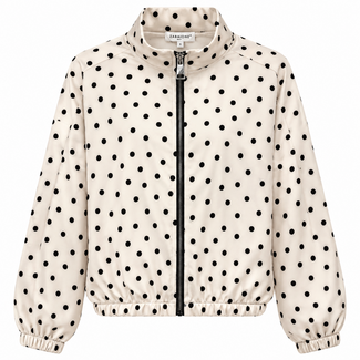 JAS DOTS ISINA OFFWHITE / BLACK