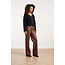 SMASHED LEMON BROEK PU LEERLOOK 26564 BROWN