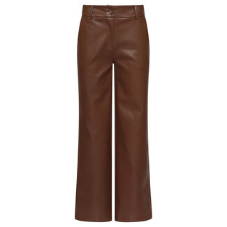 SMASHED LEMON BROEK PU LEERLOOK 26564 BROWN