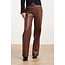 SMASHED LEMON BROEK PU LEERLOOK 26564 BROWN