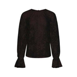 SMASHED LEMON BLOUSE 26590 DARK BROWN