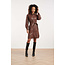 SMASHED LEMON JURK PU LEERLOOK BROWN 26567