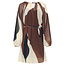 SMASHED LEMON JURK 26630 BROWN/MULTICOLOUR