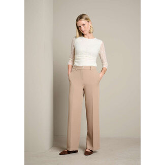 TOP LACYDRAP VANILLA WHITE