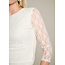 TOP LACYDRAP VANILLA WHITE