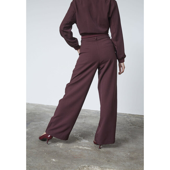 BROEK GREAT PA3 DEEP BORDEAUX