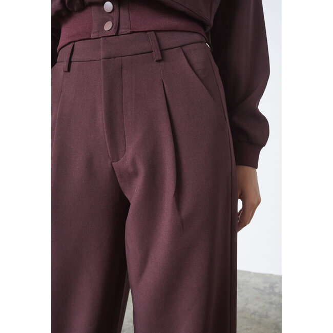 BROEK GREAT PA3 DEEP BORDEAUX