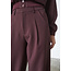 BROEK GREAT PA3 DEEP BORDEAUX