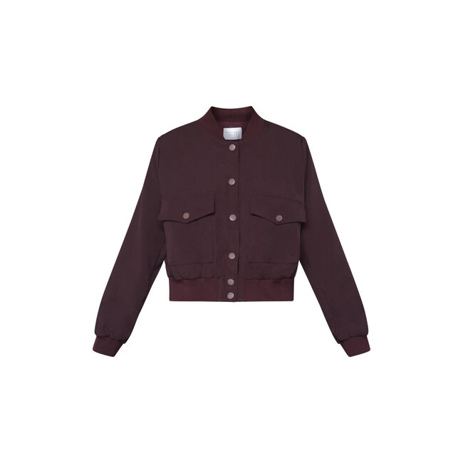 JACKET GARWIN DEEP BORDEAUX